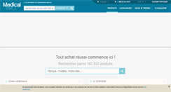 Desktop Screenshot of medicalexpo.fr