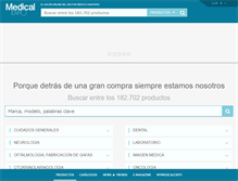 Tablet Screenshot of medicalexpo.es